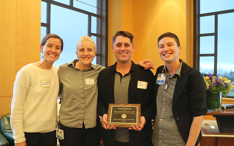 Martin Awad Adam Leonard wins 2019 Helen Martin Awad